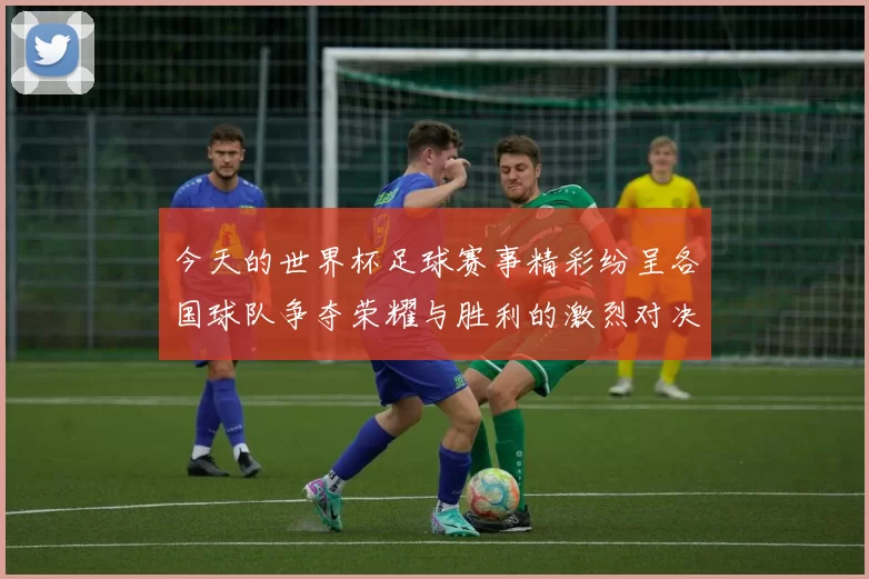 今天的世界杯足球赛事精彩纷呈各国球队争夺荣耀与胜利的激烈对决